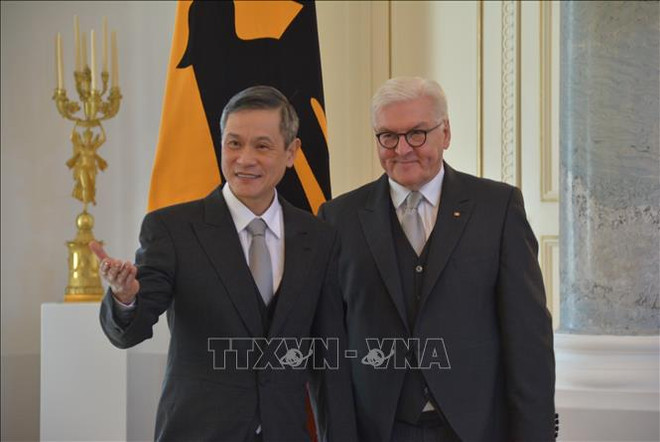 越南驻德国大使阮明武:德方同意巩固和充实越德战略伙伴关系内涵 ảnh 1 越南驻德国大使阮明武:德方同意巩固和充实越德战略伙伴关系内涵 ảnh 1