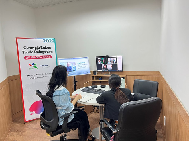 越韩两国企业加大贸易交往力度 ảnh 1 越韩两国企业加大贸易交往力度 ảnh 1