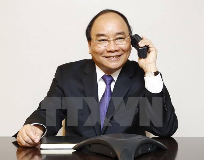 阮春福总理与美国议员通电话 ảnh 1 阮春福总理与美国议员通电话 ảnh 1