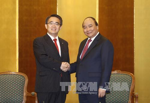 阮春福总理会见日本各地方和各政治社会组织领导 ảnh 3
