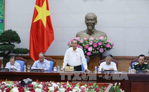 张和平副总理：确保6月底彻底完成中部四省海洋环境事故赔偿工作 ảnh 1