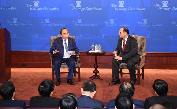 越南政府总理阮春福探访传统基金会 ảnh 1