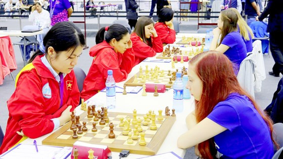 越南国际象棋女队将参加2017国际象棋世界女子团体赛 ảnh 1 越南国际象棋女队将参加2017国际象棋世界女子团体赛 ảnh 1