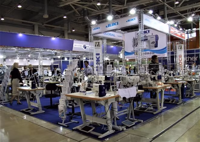 越南企业参加2019年俄罗斯国际轻工纺织博览会 ảnh 2