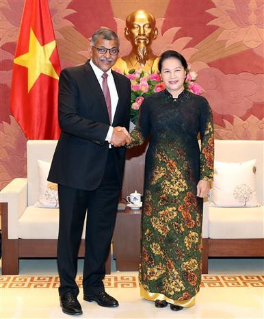 越南国会主席阮氏金银会见新加坡首席大法官 ảnh 1 越南国会主席阮氏金银会见新加坡首席大法官 ảnh 1