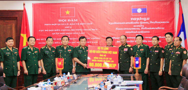 越老致力于加强边境安全合作 ảnh 1 越老致力于加强边境安全合作 ảnh 1