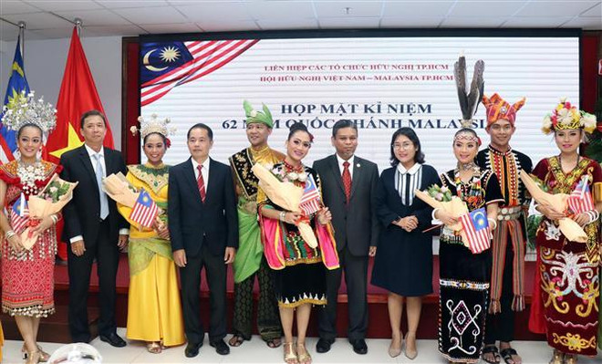 纪念马来西亚国庆62周年见面会在胡志明市举行 ảnh 1 纪念马来西亚国庆62周年见面会在胡志明市举行 ảnh 1