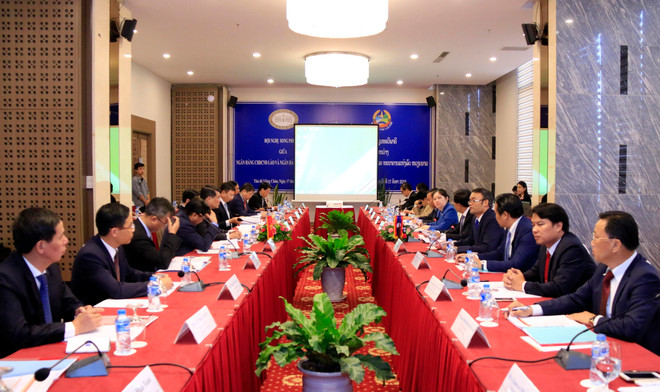 越南国家银行与老挝中央银行加强合作 ảnh 1 越南国家银行与老挝中央银行加强合作 ảnh 1
