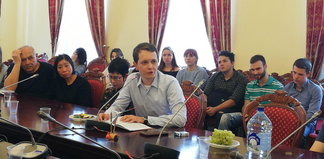 “越南语与俄语及俄文化的交流”座谈会在俄罗斯举行 ảnh 2 “越南语与俄语及俄文化的交流”座谈会在俄罗斯举行 ảnh 2