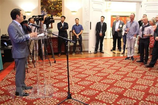 越南驻美大使馆与美国国家渔业研究所联合举办渔业与贸易交流会 ảnh 1 越南驻美大使馆与美国国家渔业研究所联合举办渔业与贸易交流会 ảnh 1