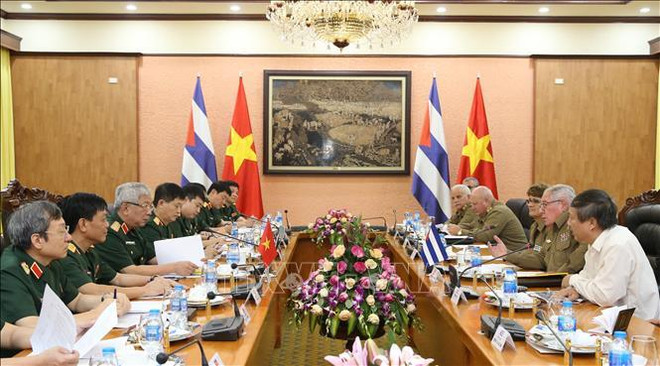第三次越南与古巴国防政策对话会在河内召开 ảnh 2 第三次越南与古巴国防政策对话会在河内召开 ảnh 2