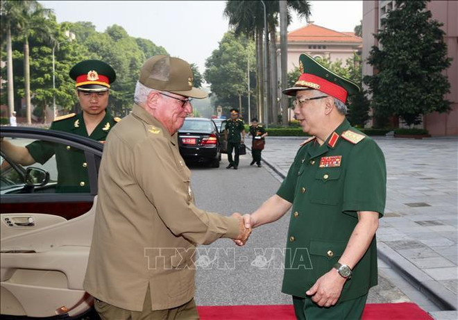 第三次越南与古巴国防政策对话会在河内召开 ảnh 1 第三次越南与古巴国防政策对话会在河内召开 ảnh 1