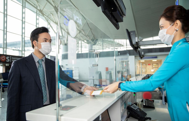 越航自10月11日起在綏和机场推出网上值机服务 ảnh 1 越航自10月11日起在綏和机场推出网上值机服务 ảnh 1