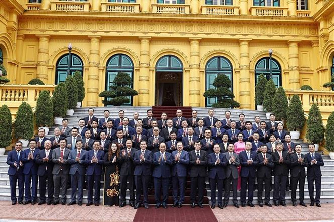 国家主席阮春福:国有企业要在困难地区促进发展 ảnh 2 国家主席阮春福:国有企业要在困难地区促进发展 ảnh 2