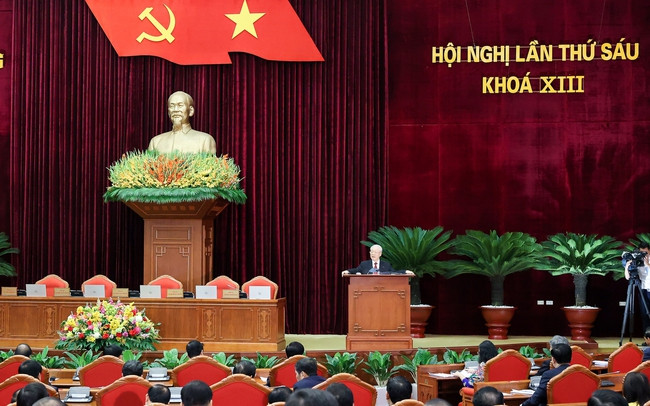 越共十三届六中全会通报 ảnh 1 越共十三届六中全会通报 ảnh 1