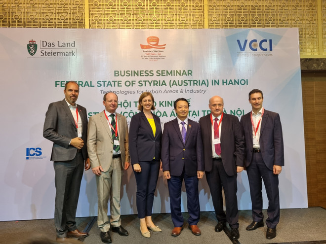 越南与奥地利企业论坛在河内举行 ảnh 1 越南与奥地利企业论坛在河内举行 ảnh 1