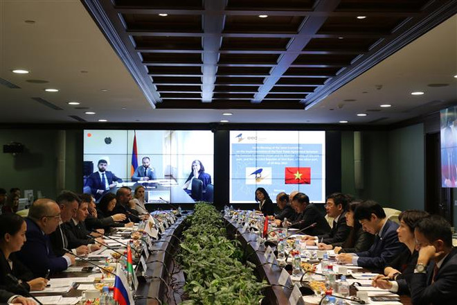 《越南与欧亚经济联盟自贸协定》实施联合委员会第四次会议 ảnh 2 《越南与欧亚经济联盟自贸协定》实施联合委员会第四次会议 ảnh 2