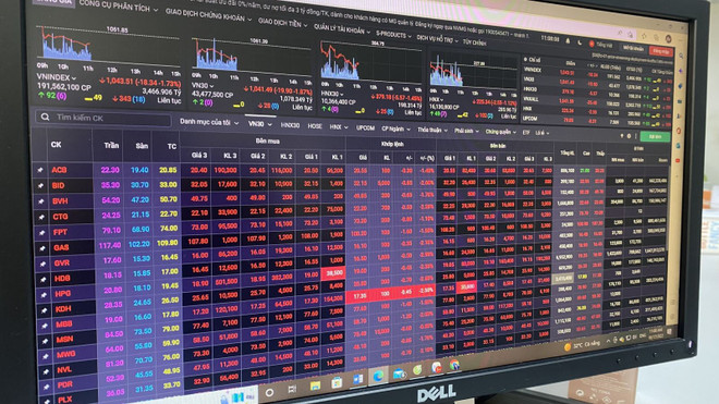 越南股市:10月19日外国投资者再度净卖出 VN指数逼近1060点 ảnh 1 越南股市:10月19日外国投资者再度净卖出 VN指数逼近1060点 ảnh 1