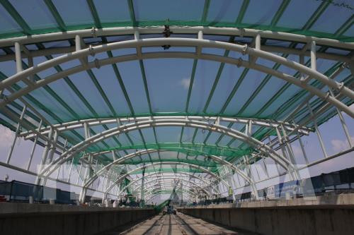 胡志明市地铁一号线两个 A级车站力争四月底完工 ảnh 2 胡志明市地铁一号线两个 A级车站力争四月底完工 ảnh 2