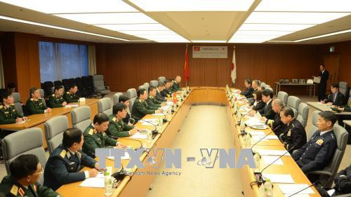 越南国防部部长吴春历对日本进行工作访问 ảnh 3 越南国防部部长吴春历对日本进行工作访问 ảnh 3