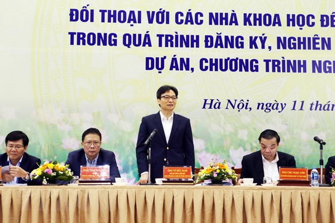 武德儋副总理:赋予科学家更多自主权 ảnh 1 武德儋副总理:赋予科学家更多自主权 ảnh 1