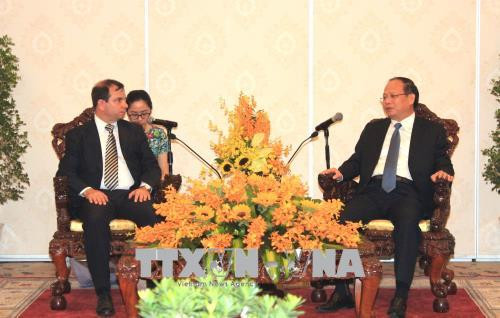 胡志明市领导会见古巴与各国人民友好协会主席 ảnh 1