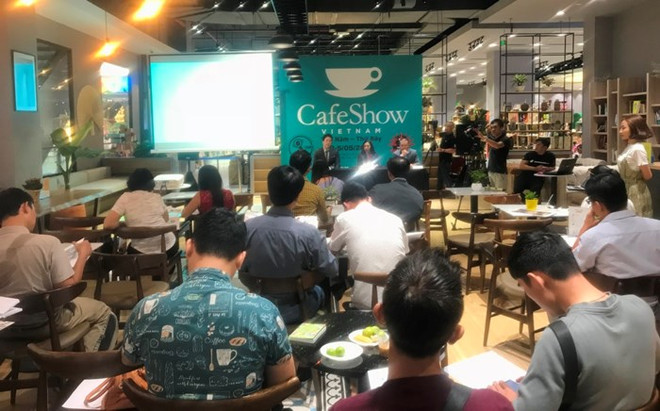 上百家著名咖啡品牌齐聚2018年越南咖啡展 ảnh 1 上百家著名咖啡品牌齐聚2018年越南咖啡展 ảnh 1