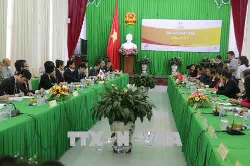 芹苴市领导会见日本企业代表 ảnh 1