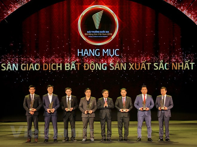 2018年越南国家房地产奖：54个最佳房地产项目和投资者获表彰 ảnh 2