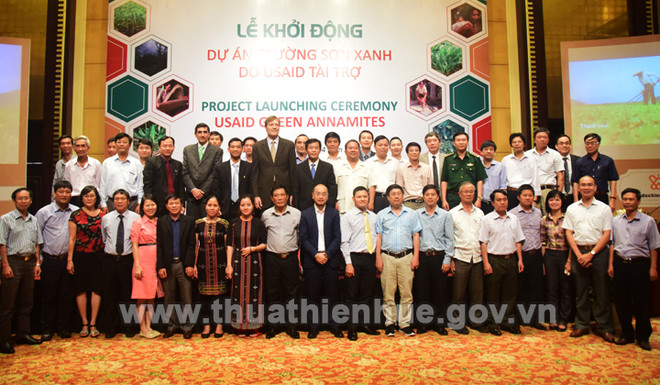 越南“承天顺化省绿色长山项目”正式启动 ảnh 1 越南“承天顺化省绿色长山项目”正式启动 ảnh 1