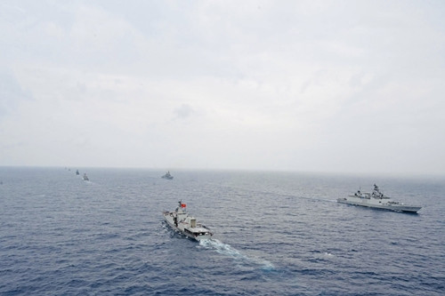 越南海军参加东盟—印度海上演习取得圆满成功 ảnh 1 越南海军参加东盟—印度海上演习取得圆满成功 ảnh 1
