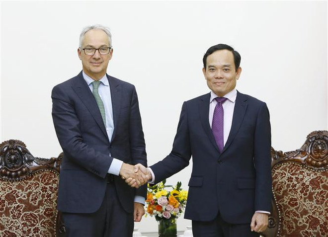 越南政府副总理陈流光会见澳大利亚政府东南亚问题特使摩尔 ảnh 1 越南政府副总理陈流光会见澳大利亚政府东南亚问题特使摩尔 ảnh 1