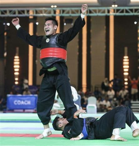 第32届东南亚运动会:越南体育代表团累计获得50枚金牌位居榜首 ảnh 3 第32届东南亚运动会:越南体育代表团累计获得50枚金牌位居榜首 ảnh 3