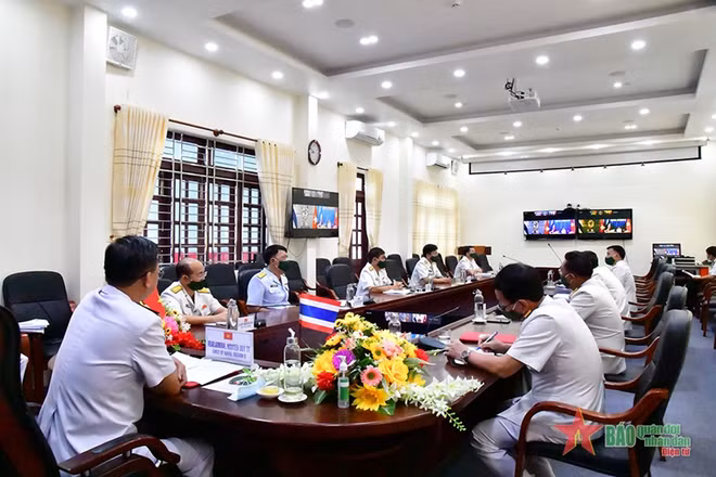 越南与泰国海军促进合作关系 ảnh 1