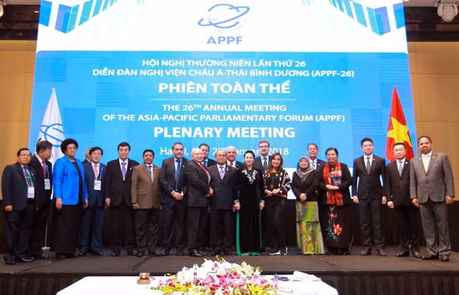 亚太议会论坛第26届年会圆满落幕 ảnh 1 亚太议会论坛第26届年会圆满落幕 ảnh 1