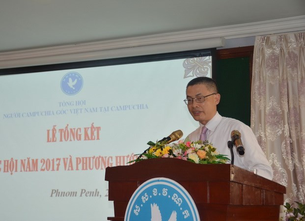 越裔柬埔寨人总会为加深两国和两个民族的友谊贡献智慧和力量 ảnh 1 越裔柬埔寨人总会为加深两国和两个民族的友谊贡献智慧和力量 ảnh 1