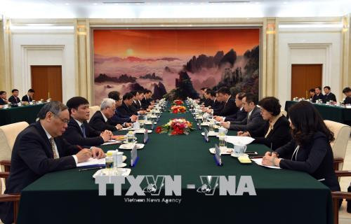 越南共产党代表团对中国进行工作访问 ảnh 2 越南共产党代表团对中国进行工作访问 ảnh 2