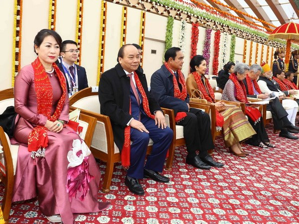 越南政府总理阮春福出席庆祝印度第69个共和日阅兵式 ảnh 1 越南政府总理阮春福出席庆祝印度第69个共和日阅兵式 ảnh 1