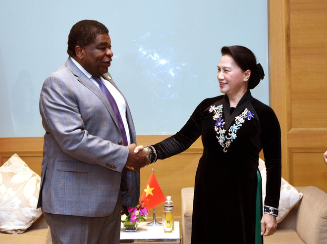 越南国会主席阮氏金银会见各国议会联盟秘书长马丁·纯贡 ảnh 1 越南国会主席阮氏金银会见各国议会联盟秘书长马丁·纯贡 ảnh 1