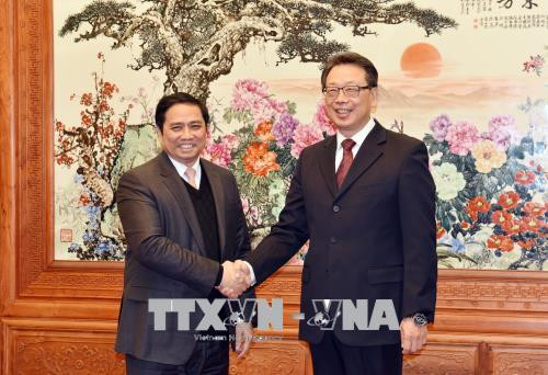 越南共产党代表团对中国进行工作访问 ảnh 1 越南共产党代表团对中国进行工作访问 ảnh 1