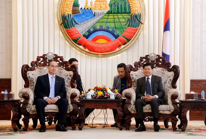 进一步加强胡志明市与老挝各地方的合作关系 ảnh 2