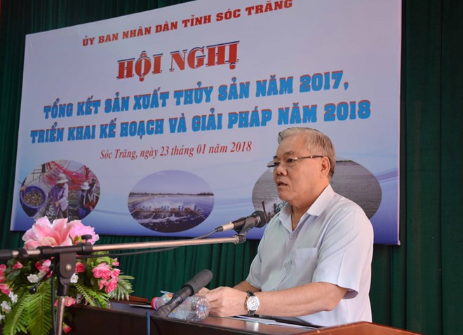 朔庄省努力实现到2020年水产品产量达34.8万多吨 ảnh 1