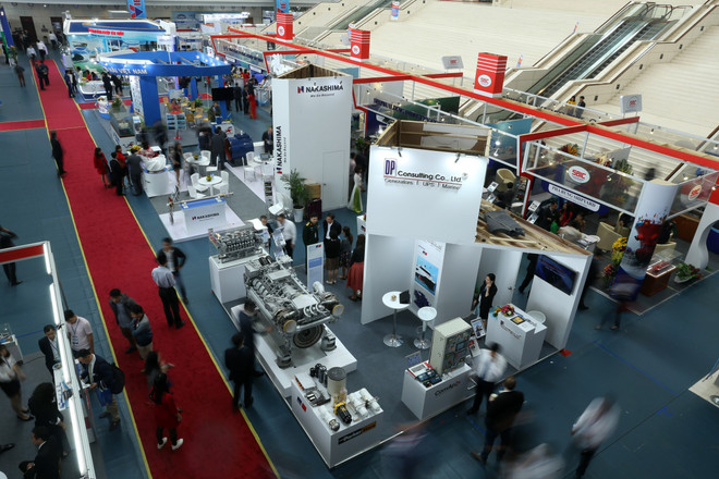 2018年第九届越南国际航海运输及造船工业展览会正式开幕 ảnh 2 2018年第九届越南国际航海运输及造船工业展览会正式开幕 ảnh 2