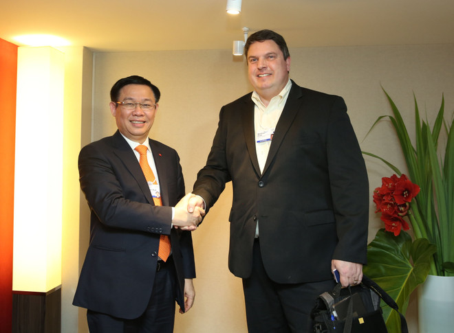 王廷惠副总理率团出席世界经济论坛第48届年会 ảnh 2 王廷惠副总理率团出席世界经济论坛第48届年会 ảnh 2