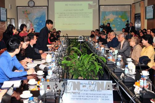 《巴黎协定》签署45周年：为越南当今和未来的外交工作留下宝贵经验 ảnh 1