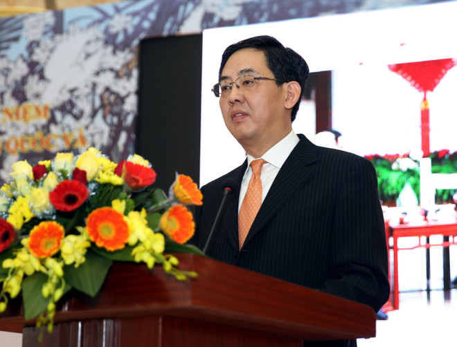 越中建交68周年庆祝招待会在河内举行 ảnh 3 越中建交68周年庆祝招待会在河内举行 ảnh 3