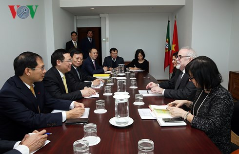 越南政府副总理王廷惠访问葡萄牙 ảnh 2 越南政府副总理王廷惠访问葡萄牙 ảnh 2