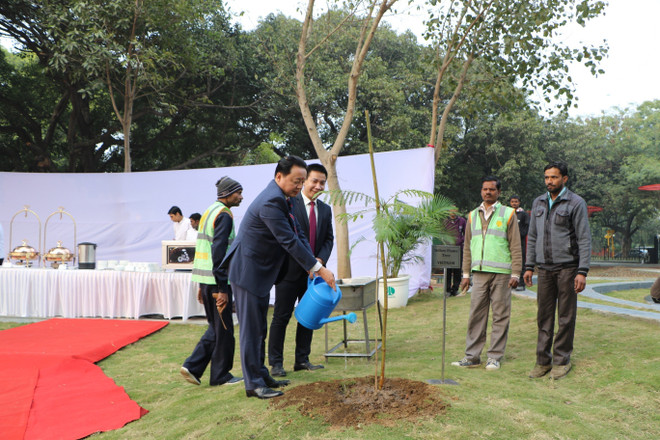 印度-东盟友谊公园正式开园 ảnh 1 印度-东盟友谊公园正式开园 ảnh 1