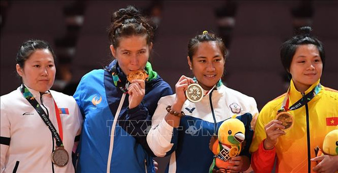 ASIAD 2018:阮氏兰武士在克拉术比赛项目夺得铜牌 ảnh 1 ASIAD 2018:阮氏兰武士在克拉术比赛项目夺得铜牌 ảnh 1