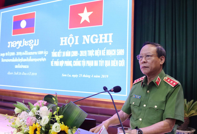 越南山罗省与老挝北部各省配合加大跨境毒品打击力度 ảnh 1 越南山罗省与老挝北部各省配合加大跨境毒品打击力度 ảnh 1